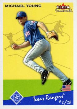 2002 Fleer Tradition #125 Michael Young Front
