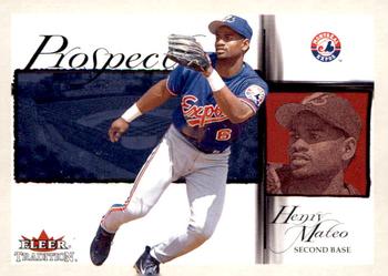 2002 Fleer Tradition #467 Henry Mateo Front