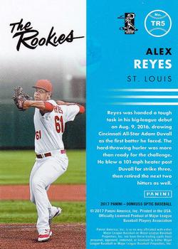 2017 Donruss Optic - The Rookies #TR5 Alex Reyes Back