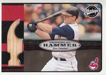 2003 Upper Deck Vintage - Dropping the Hammer #DH-JT Jim Thome Front