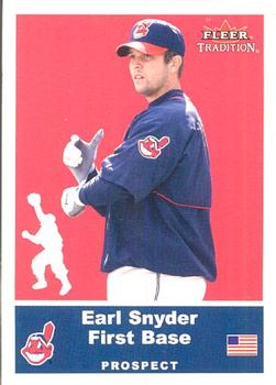 2002 Fleer Tradition Update #U34 Earl Snyder Front