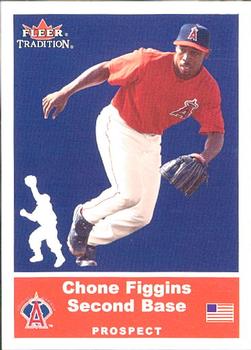 2002 Fleer Tradition Update #U84 Chone Figgins Front