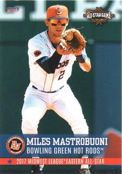 2017 Choice Midwest League All-Stars #05 Miles Mastrobuoni Front