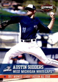 2017 Choice Midwest League All-Stars #30 Austin Sodders Front