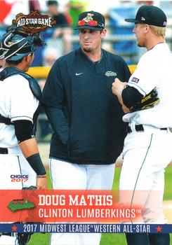 2017 Choice Midwest League All-Stars #67 Doug Mathis Front