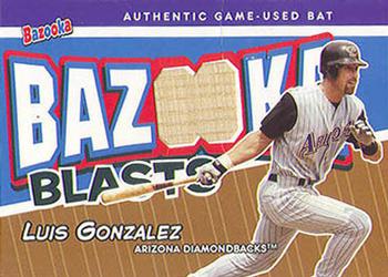 2004 Bazooka - Blasts Bat Relics #BB-LG Luis Gonzalez Front