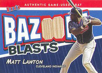 2004 Bazooka - Blasts Bat Relics #BB-ML Matt Lawton Front