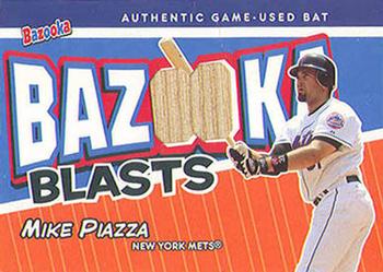 2004 Bazooka - Blasts Bat Relics #BB-MP Mike Piazza Front
