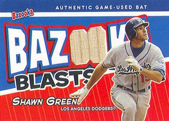 2004 Bazooka - Blasts Bat Relics #BB-SG Shawn Green Front
