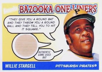 2004 Bazooka - Bazooka One-Liners Relics #BOL-WS Willie Stargell Front