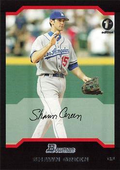 2004 Bowman - 1st Edition #6 Shawn Green Front
