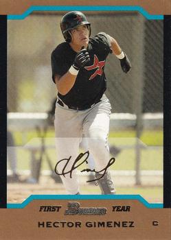 2004 Bowman - Gold #264 Hector Gimenez Front
