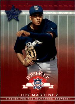 2002 Leaf Rookies & Stars #385 Luis Martinez Front