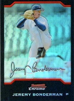 2004 Bowman Chrome - Refractors #9 Jeremy Bonderman Front