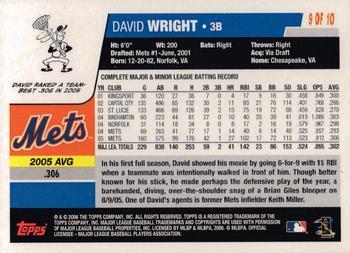 2016 Topps - 65th Anniversary Buybacks Silver Stamp #9 David Wright Back