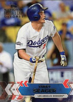 2017 Topps National Baseball Card Day #3 Corey Seager Front