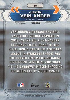 2017 Topps National Baseball Card Day #10 Justin Verlander Back