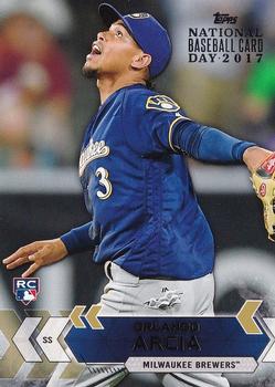 2017 Topps National Baseball Card Day #15 Orlando Arcia Front
