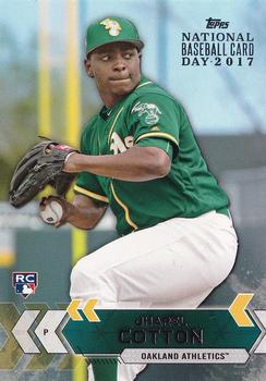 2017 Topps National Baseball Card Day #17 Jharel Cotton Front