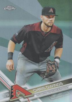 2017 Topps Chrome - Refractor #58 Chris Owings Front