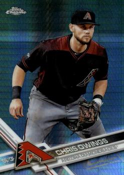 2017 Topps Chrome - Prism Refractor #58 Chris Owings Front