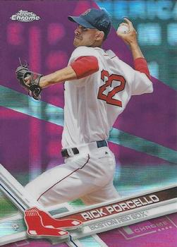 2017 Topps Chrome - Purple Refractor #84 Rick Porcello Front
