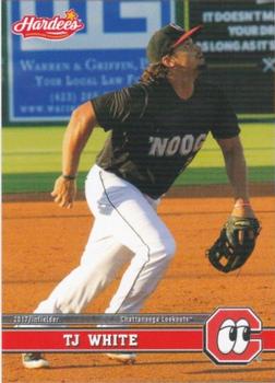 2017 Grandstand Chattanooga Lookouts #NNO T.J. White Front