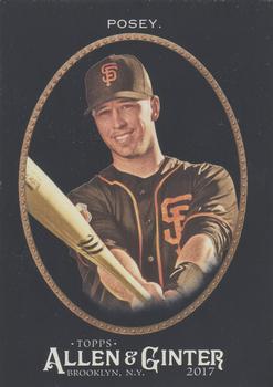 2017 Topps Allen & Ginter X #51 Buster Posey Front