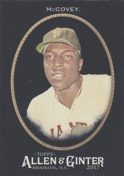 2017 Topps Allen & Ginter X #315 Willie McCovey Front