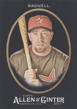 2017 Topps Allen & Ginter X #350 Jeff Bagwell Front