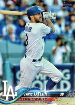 2018 Topps #369 Chris Taylor Front