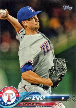 2018 Topps #412 Mike Minor Front