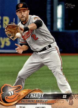 2018 Topps #437 J.J. Hardy Front