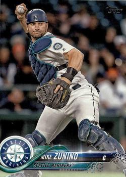 2018 Topps #513 Mike Zunino Front