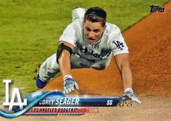2018 Topps #550 Corey Seager Front