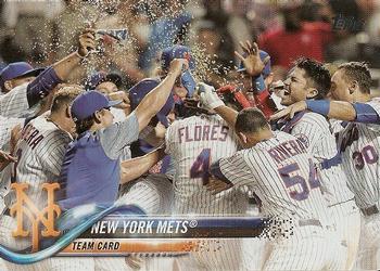 2018 Topps #565 New York Mets Front