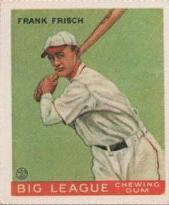 1977 Dover Publications Classic Baseball Cards Reprints #49 Frankie Frisch Front