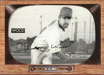 2004 Bowman Heritage - Black and White #52 Kerry Wood Front