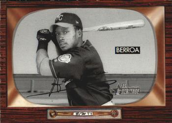 2004 Bowman Heritage - Black and White #84 Angel Berroa Front