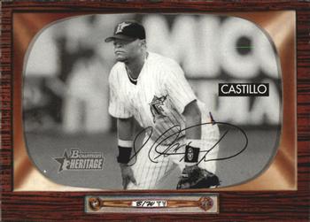 2004 Bowman Heritage - Black and White #203 Luis Castillo Front