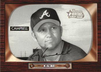 2004 Bowman Heritage - Black and White #211 Eric Campbell Front