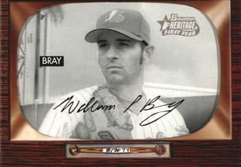 2004 Bowman Heritage - Black and White #215 Bill Bray Front