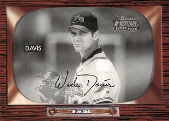 2004 Bowman Heritage - Black and White #216 Wade Davis Front