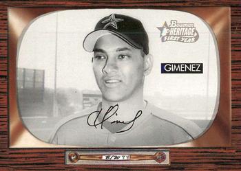 2004 Bowman Heritage - Black and White #288 Hector Gimenez Front