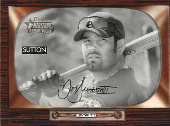 2004 Bowman Heritage - Black and White #297 Don Sutton Front