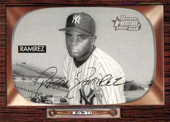 2004 Bowman Heritage - Black and White #299 Ramon Ramirez Front