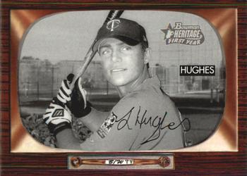2004 Bowman Heritage - Black and White #310 Luke Hughes Front