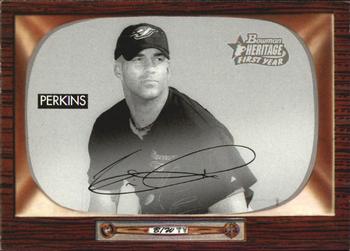2004 Bowman Heritage - Black and White #314 Vince Perkins Front
