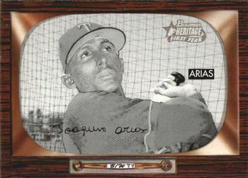 2004 Bowman Heritage - Black and White #329 Joaquin Arias Front