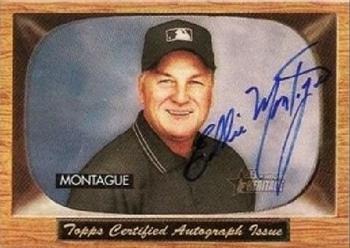 2004 Bowman Heritage - Signs of Authority #SA-EM Ed Montague Front
